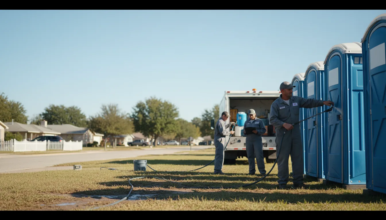 Long-Term Portable Toilet Rental in Allenton, WI near me
